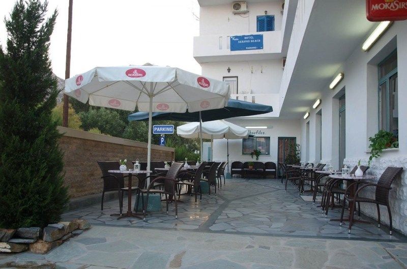 Serifos Beach Hotel Λιβάδι Εξωτερικό φωτογραφία